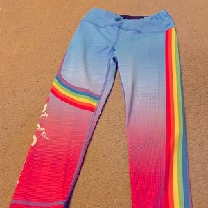 Small Boocrew capri Pride themed leggings